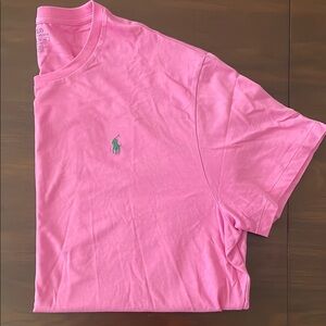 Polo by Ralph Lauren Pink Short Sleeve Tee Vibrant Cotton